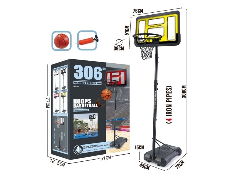 Enhanced Basketball Stand