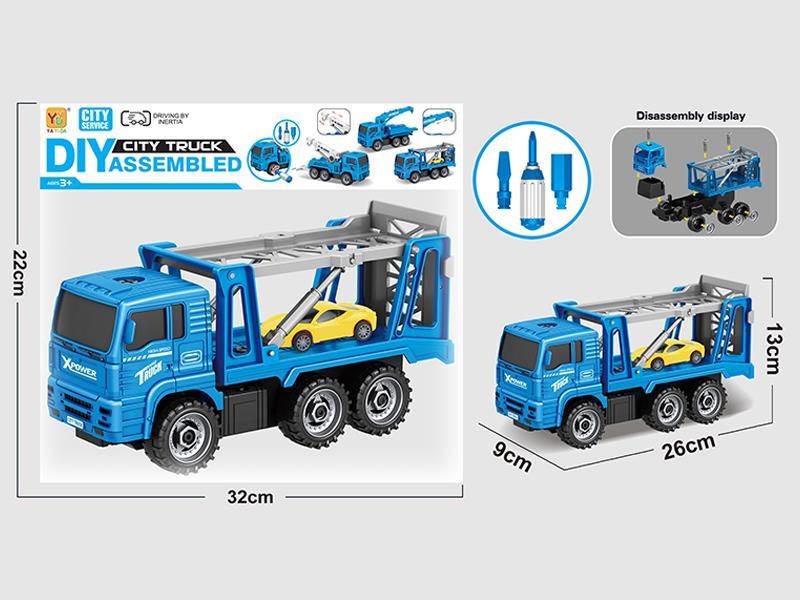 DIY Friction Disassembly And Assembly Of Rescue Vehicle