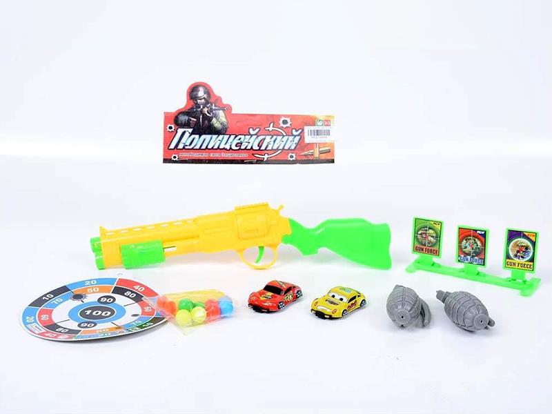 Soft Bullet & Ping-Pong Ball Gun Set