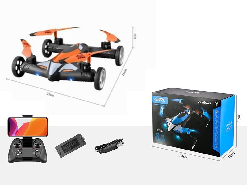 Remote Control Land And Air Quadcopter