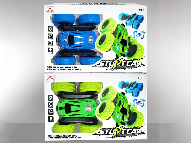 Remote Control Double-Sided Stunt Car