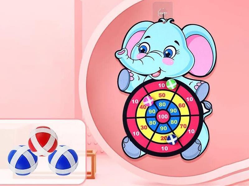 Elephant Velcro Dartboard Set