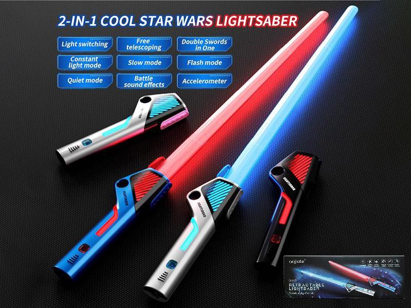 12 Colors Telescopic Laser Sword
