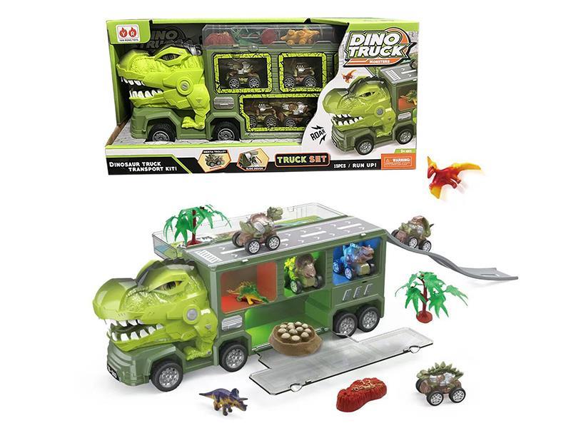 Friction Dinosaur Storage Car