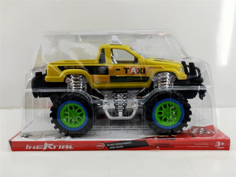 Friction Off-Road Police Car