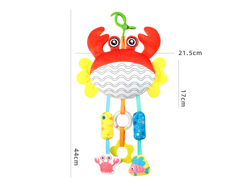 Baby Crib & Stroller Crab Hanging Rattle
