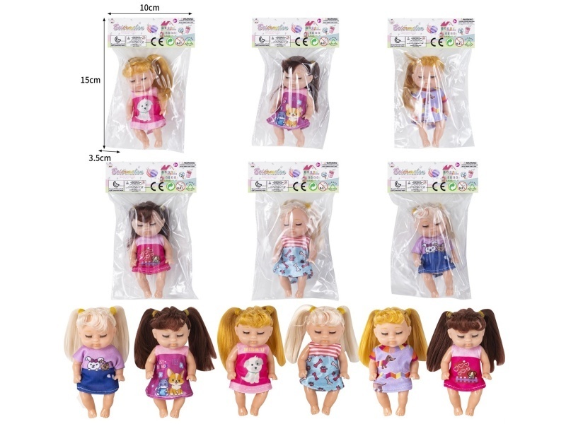 4-Inch Full-Body Sleeping Doll