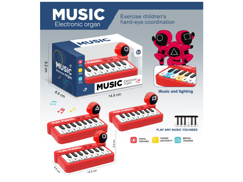 Squid Game Multi-Functional Educational Electronic Organ