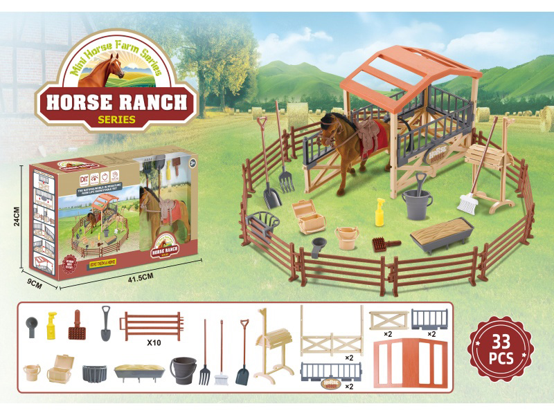 The Scene Of A Flocking Stable