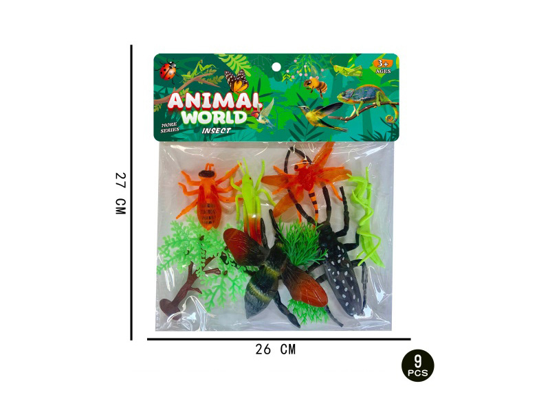 Insect Combination: 9 Pcs