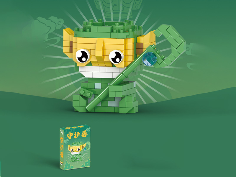 Guardian Beast Building Blocks Nezha Series 230Pcs