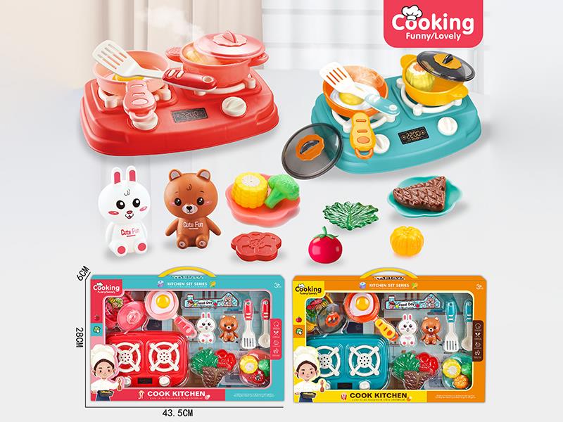 Rabbit & Bear Kitchen Play Set 16pcs