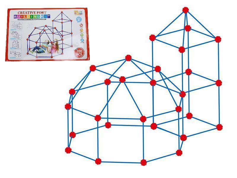 Creative Fort Building Kit 200pcs