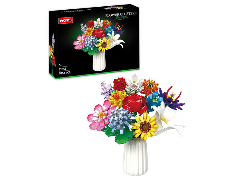 Flower Clusters Building Blocks 1064pcs