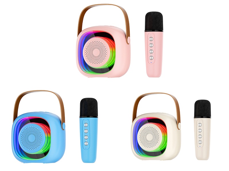 Wireless Bluetooth Microphone Karaoke Speaker(Single Microphone)