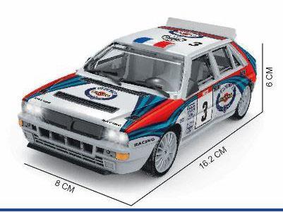 1:28 2.4G Lancia (Gyroscope Version) Full-Scale Four-Wheel Drive Drift Remote Control Car