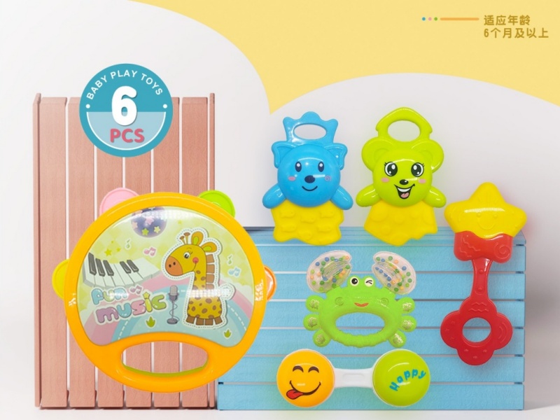 Baby Bell Set 6-Piece Drum Set