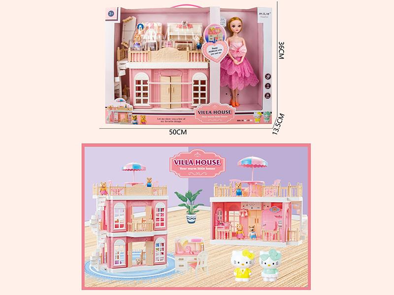 Villa Set With Light ,Doorbell