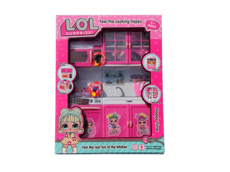 Surprise Doll Kitchen Series