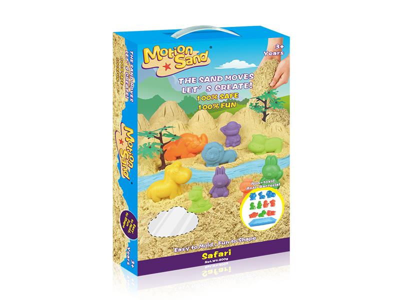 Space Sand Set(800g Sand, 10 Molds, 1 Tray)