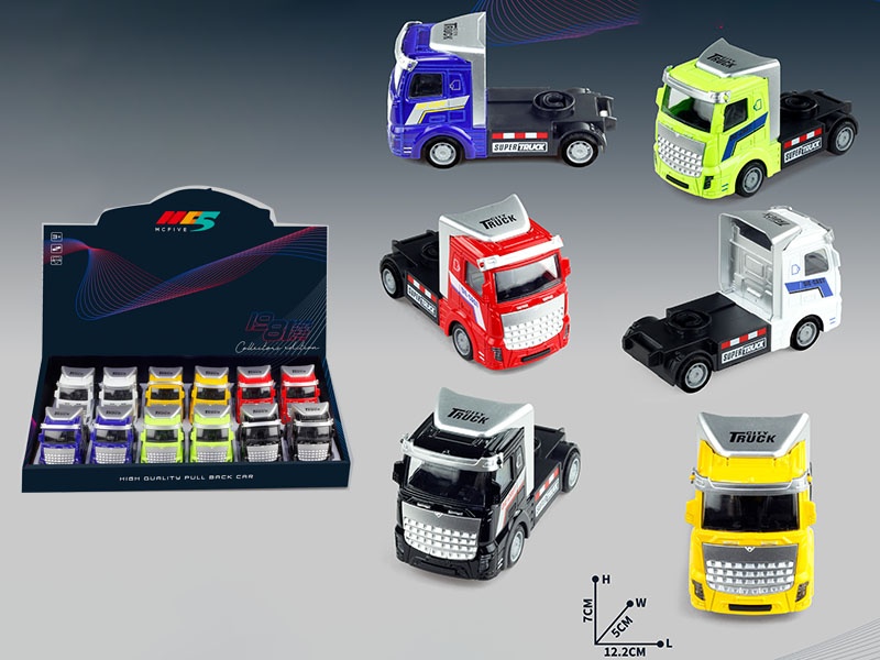 1:50 Simulation Alloy Trailer(12PCS/Box)