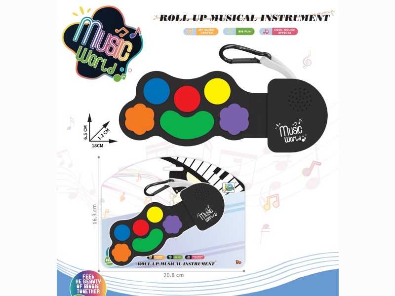 Rainbow Mini Hand Beat Drum