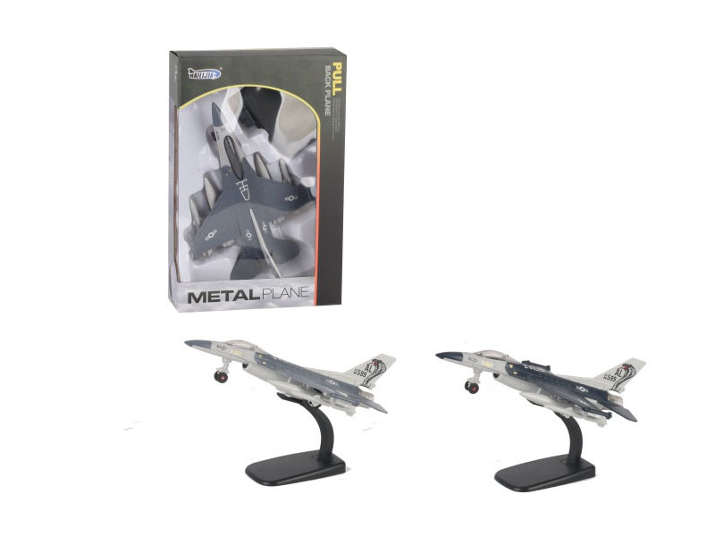 Alloy Rebound F16 Fighter Jet