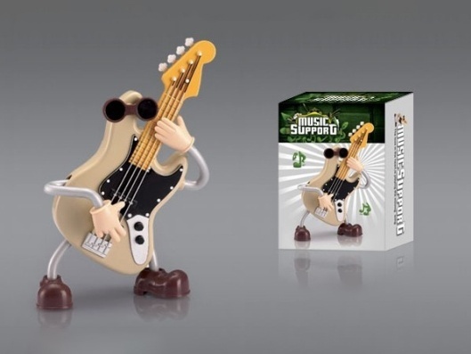 Rocking Eight-Tone Guitar Man