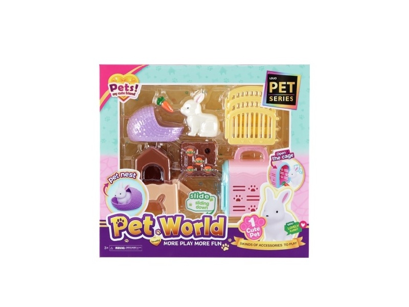 Pet Rabbit Set From The Cute Pet Life Store