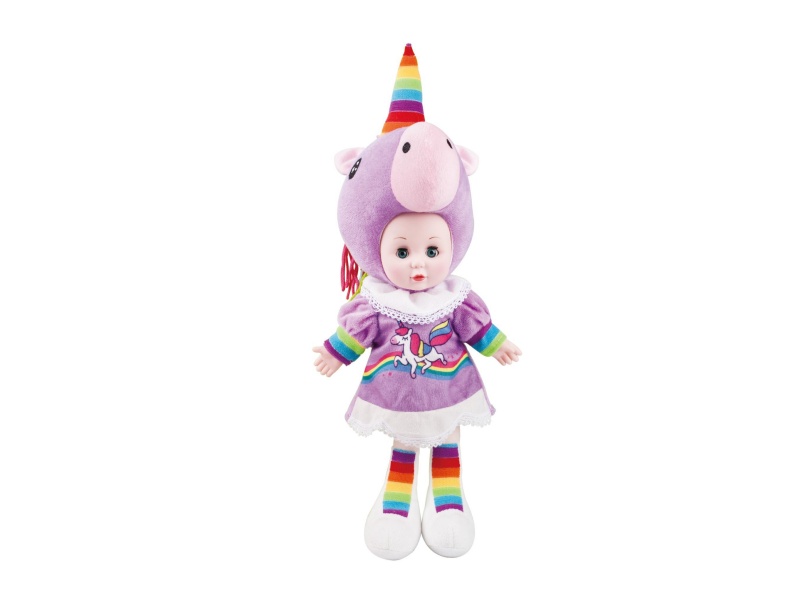 16-Inch Music Purple Unicorn (Opp Bag)