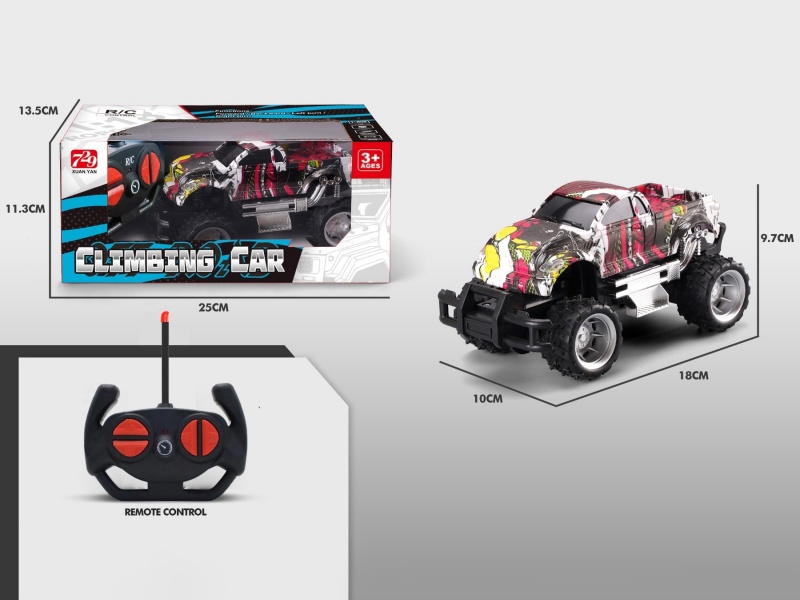 1:22 Graffiti Remote Control Cross Country Car