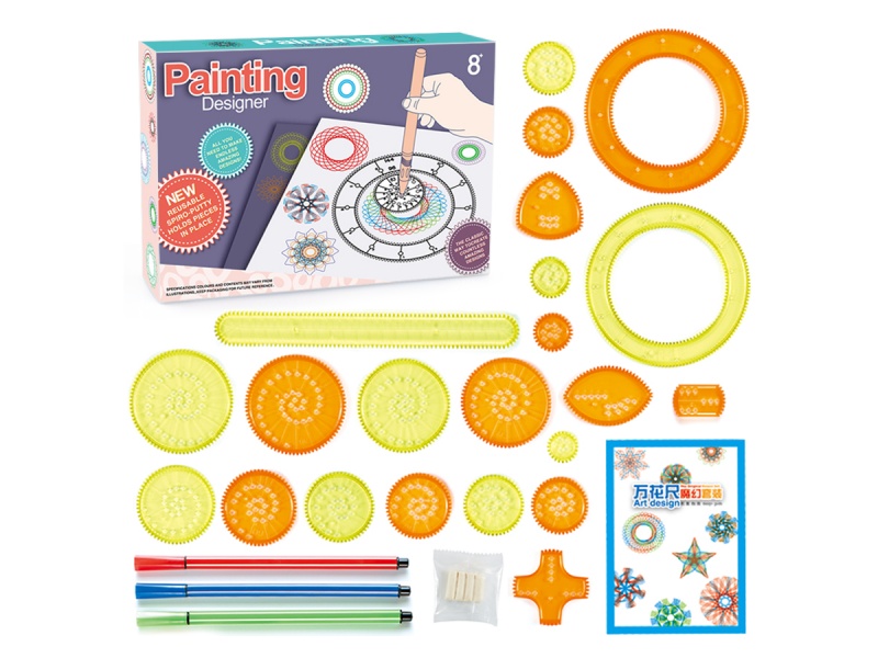 Design Ruler Set 27pcs