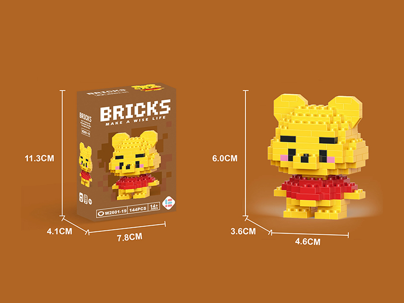 Mini Winnie The Pooh Building Blocks 144PCS