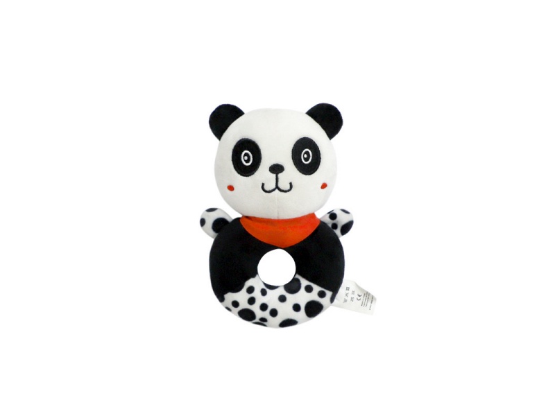 Bb Called The Panda Baby Soothing Plush Hand-Cranked Ring