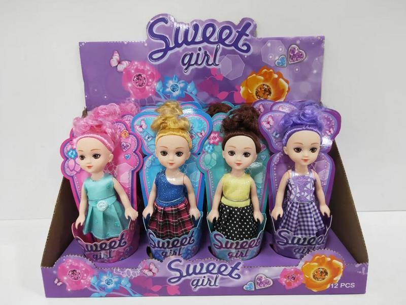 12PCS 6-Inch Doll