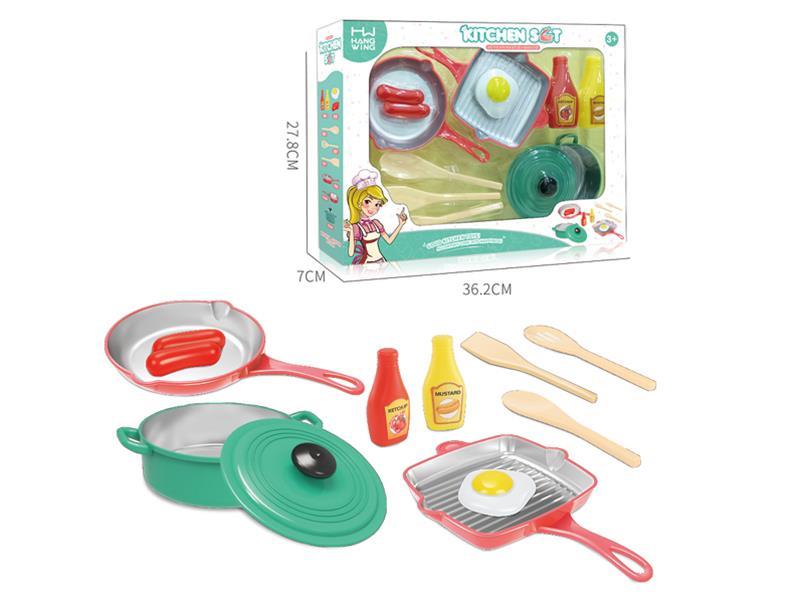 Simulation Kitchen Set 11pcs