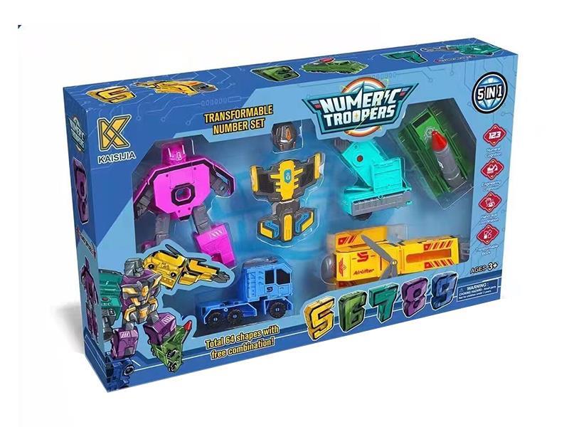 Numbers Deformation Toys(5-9)