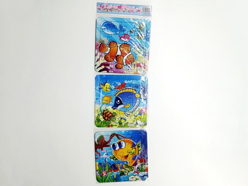 3PCS 12 Jigsaw Puzzle