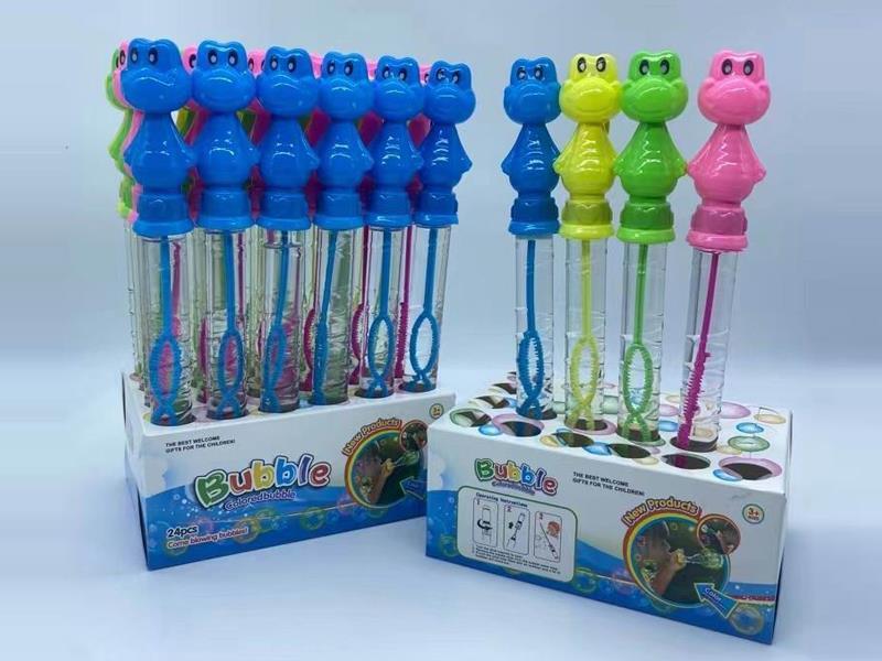 Cartoon Dinosaur Bubble Stick 24PCS