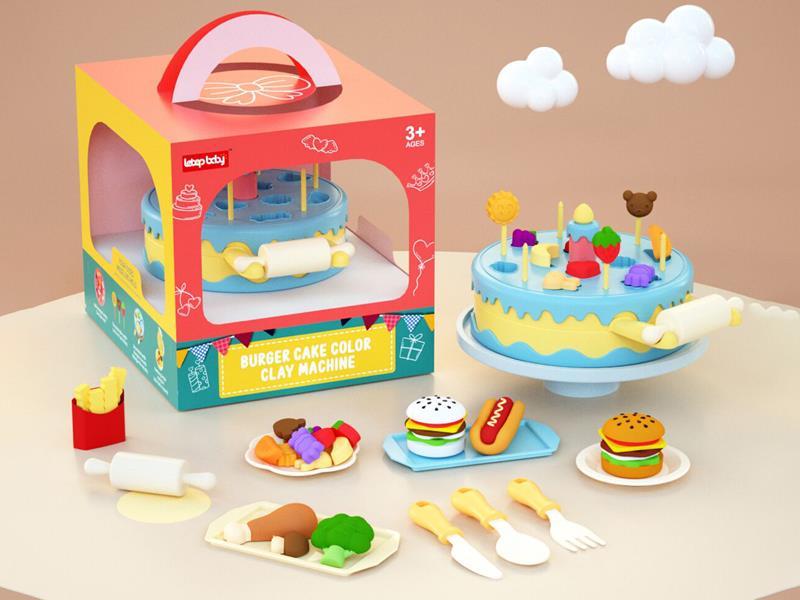 Cake Hamburger Machine Mud Set