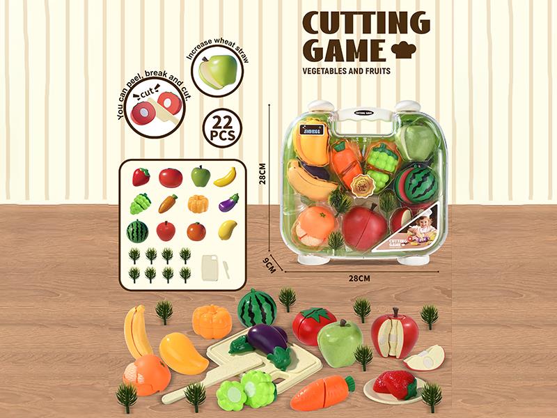 Cutting Fruit And Vegetable Set 22pcs