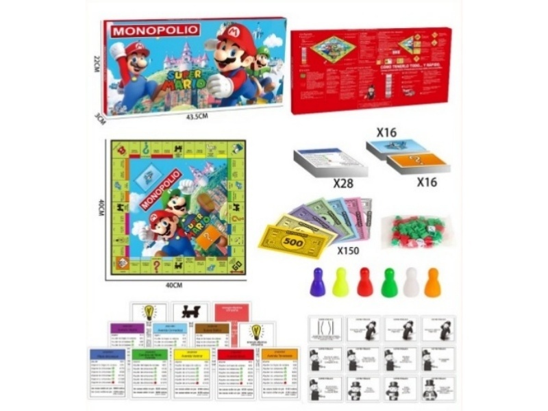 Mario Monopoly In Spanish
