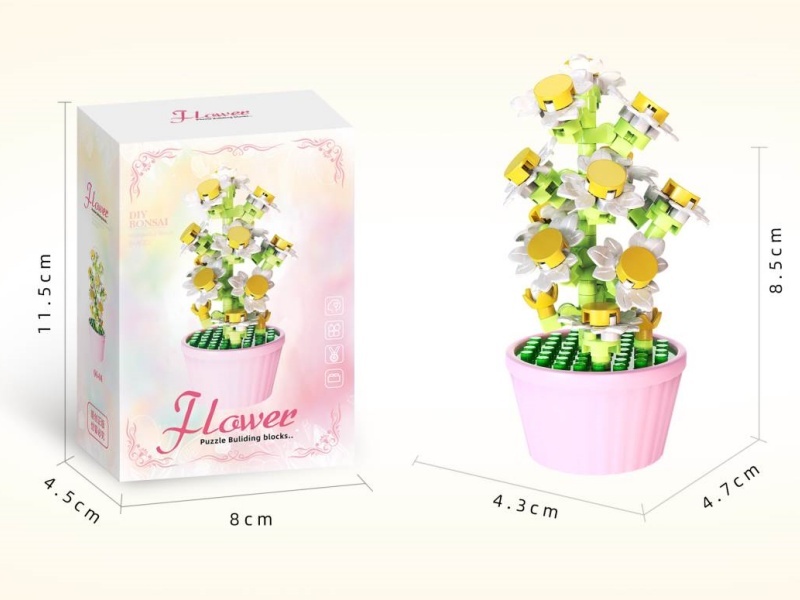 Building Blocks: 110 PCS Of Chamomile