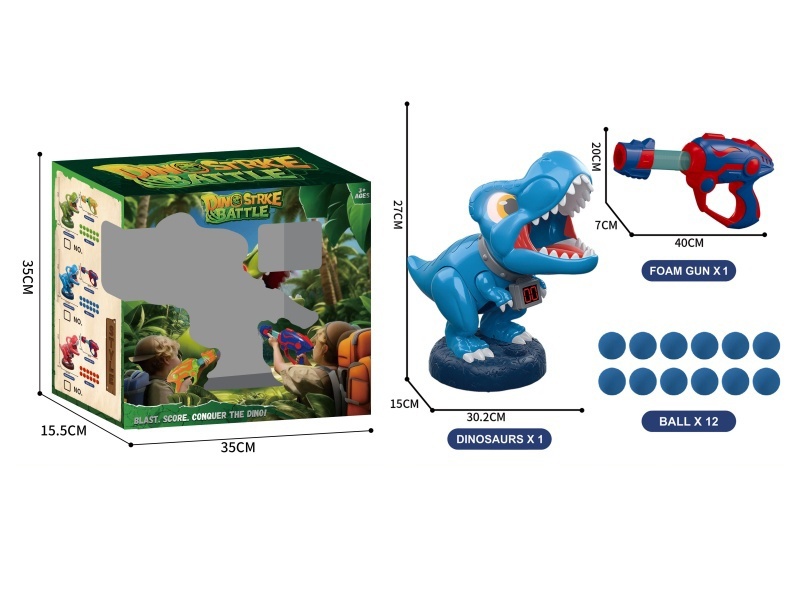 Electric Universal Light, Music, Scoring And Shooting Dinosaurs
