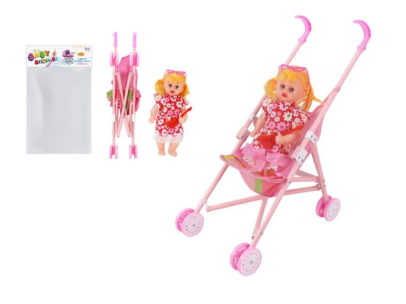 Baby Stroller Toy (Iron)+ 14