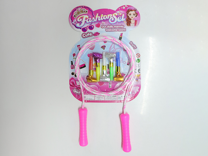 Rope Skipping + Blowing Dragon Whistles