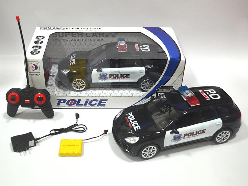 1:12 Cayenne Remote Control Police Car