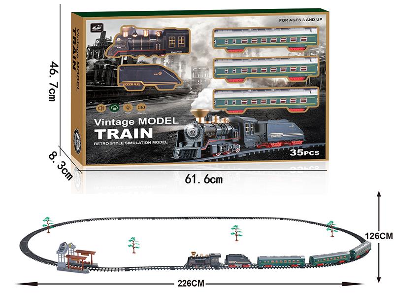 Classical Rail Train(Spray, Sound And Lights)