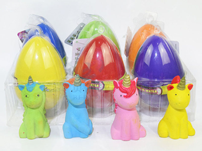 Hatching Unicorn Eggs Growing Toy 6pcs