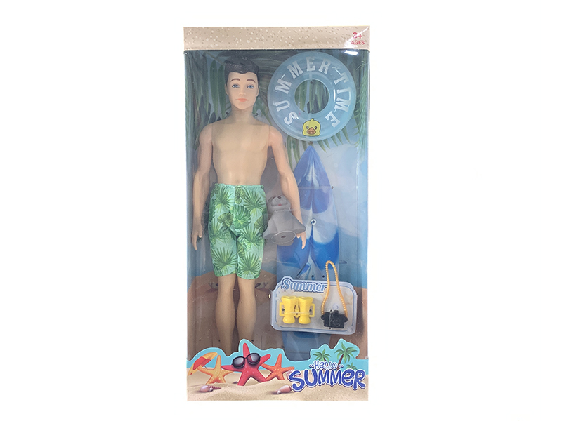 11.5" Male Doll Beach Series